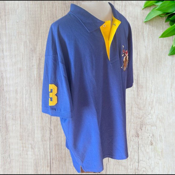 U.S. Polo Assn. Big Tall Men's Polo Shirt - Picture 2 of 5